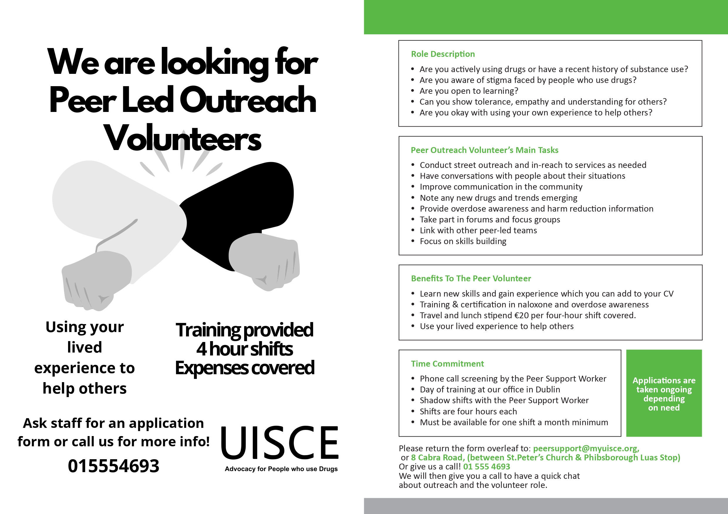Interested in volunteering with UISCE?
